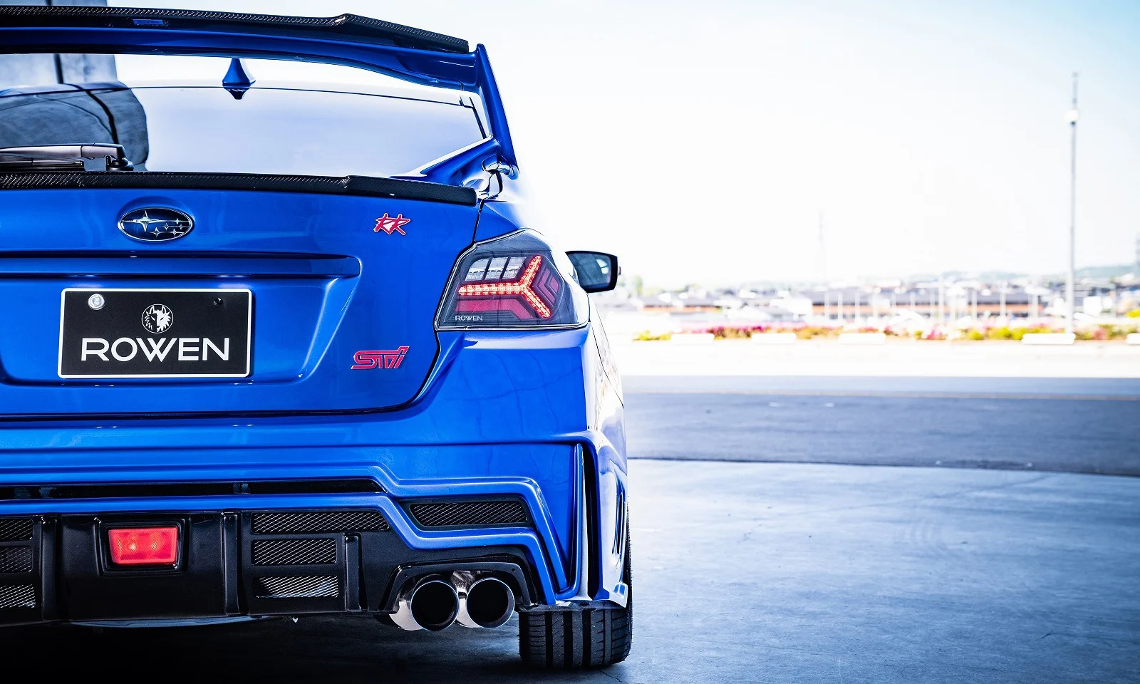 ชุดแต่ง SUBARU WRX STI/S4 D-E VAB/VAG 2017.6~2019.4 Rowen Japan ภาพ 4