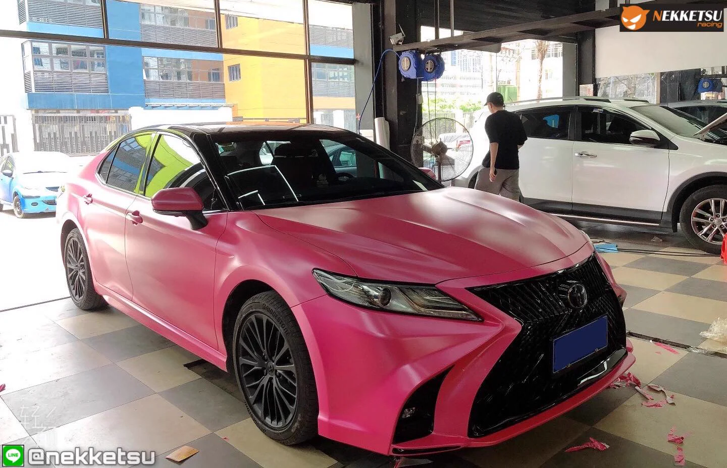 รูปชุดแต่ง ชุดแต่ง Toyota Camry 2018 2024 Lexus V.1 ES ภาพที่ 2