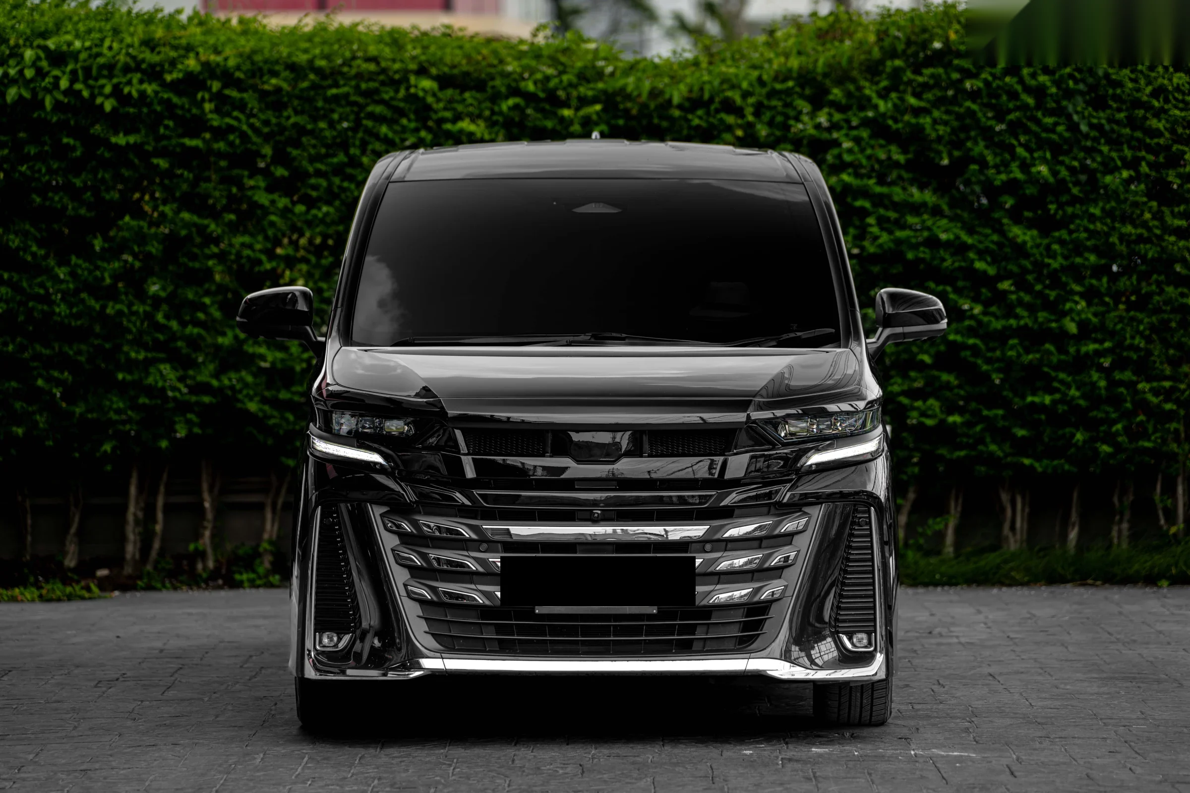 ชุดแต่ง TOYOTA VELLFIRE Toyota Vellfire 40 x KUHL KR-40VRR ฝากระโปรง Spolier,Front Grill x Dixcel Bake Pads Prodrive Shop ภาพ 3