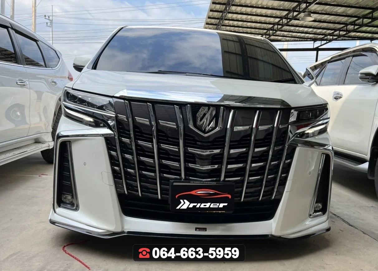 ชุดแต่ง TOYOTA ALPHARD 2018-2022 RiderM ภาพ 5