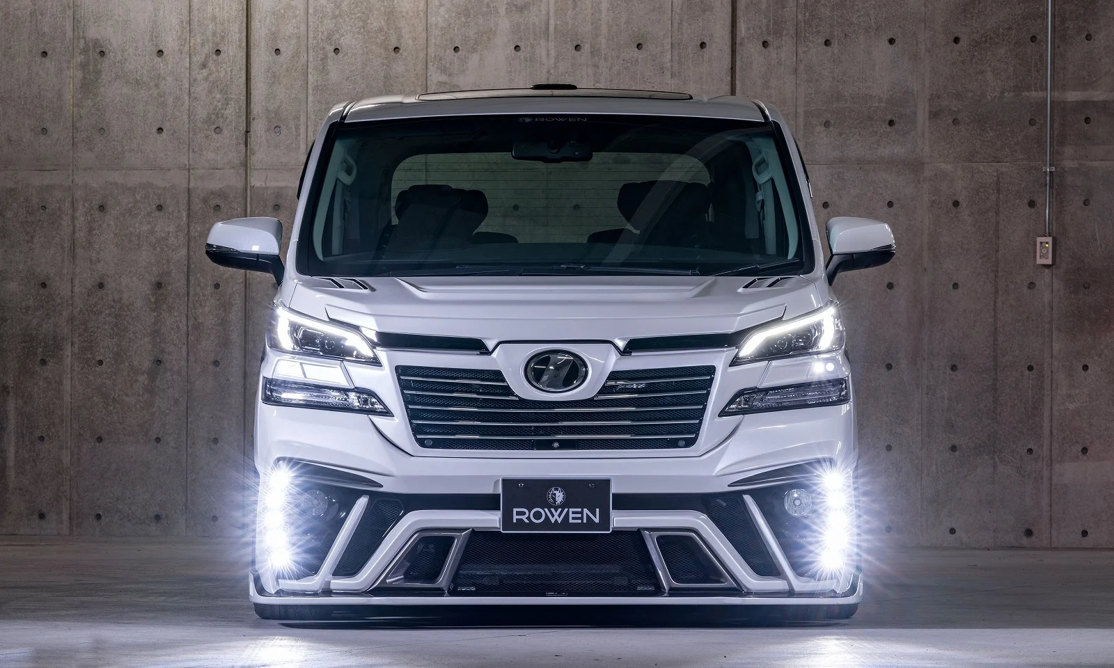 ชุดแต่ง TOYOTA 30 VELLFIRE Z-grade MODEL Bumper type AGH3#W/GGH3#W/AYH30W 2015.1~2017.12 Rowen Japan ภาพ 5