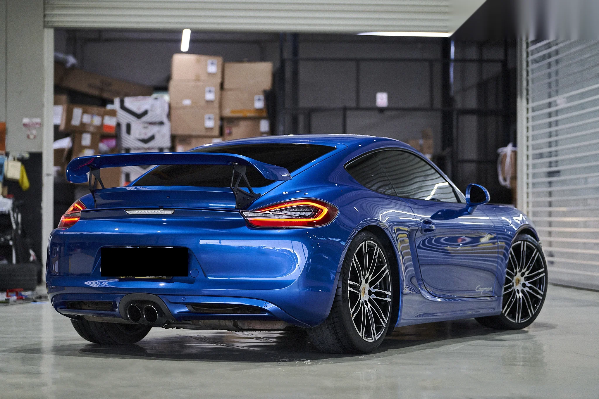 ชุดแต่ง PORSCHE 981 SERIES Cayman 981 x TechArt สปอยเลอร์หลัง Prodrive Shop ภาพ 2