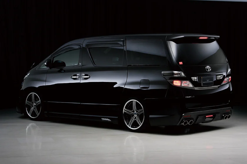 ชุดแต่ง TOYOTA VELLFIRE WALD Japan สปอร์ตไลน์ แบล็กไบซัน เอดิชัน ภาพ 6