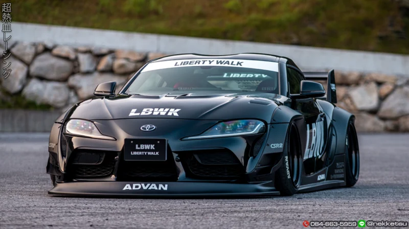 รูปชุดแต่ง ชุดแต่ง Toyota Supra 2020 2024 LB WORK ภาพที่ 1