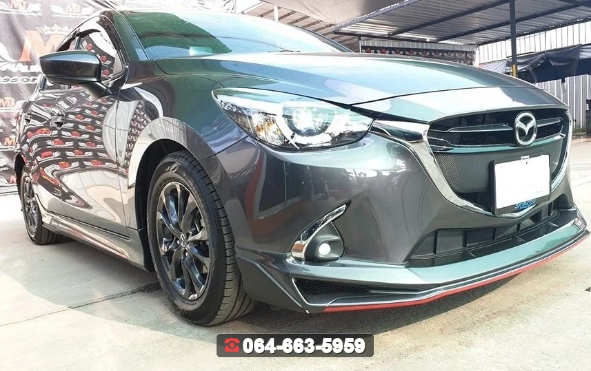 ชุดแต่ง Mazda 2 4D / 2016-2018 RiderM ภาพ 1