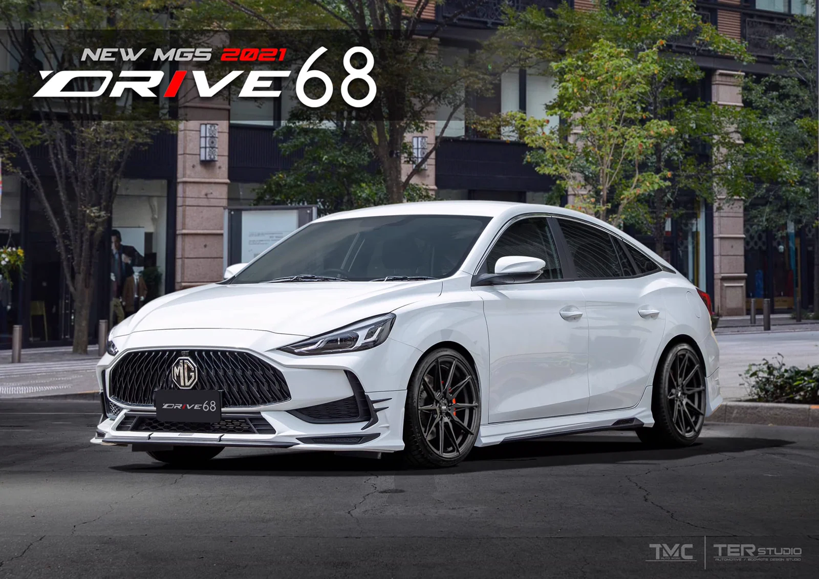 รูปชุดแต่ง ชุดแต่ง MG MG5 2021 Drive 68 ภาพที่ 2