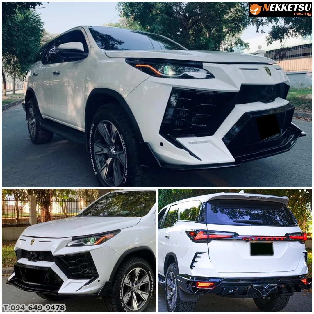 รูปชุดแต่ง ชุดแต่ง Toyota Fortuner 2015 2019 ทรง Lambo PP ภาพที่ 8