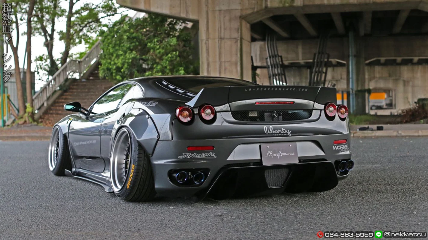 รูปชุดแต่ง ชุดแต่ง Ferrari F430 LB WORK ภาพที่ 3