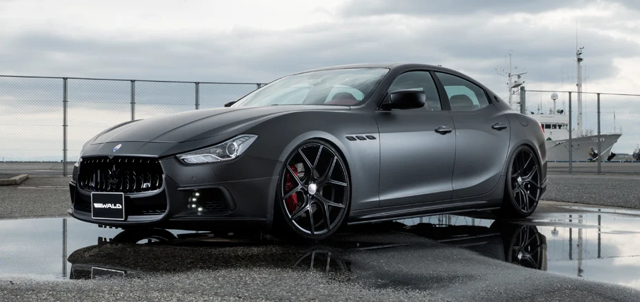 ชุดแต่ง MASERATI GHIBLI WALD Japan สปอร์ตไลน์ แบล็กไบซัน เอดิชัน ภาพ 20