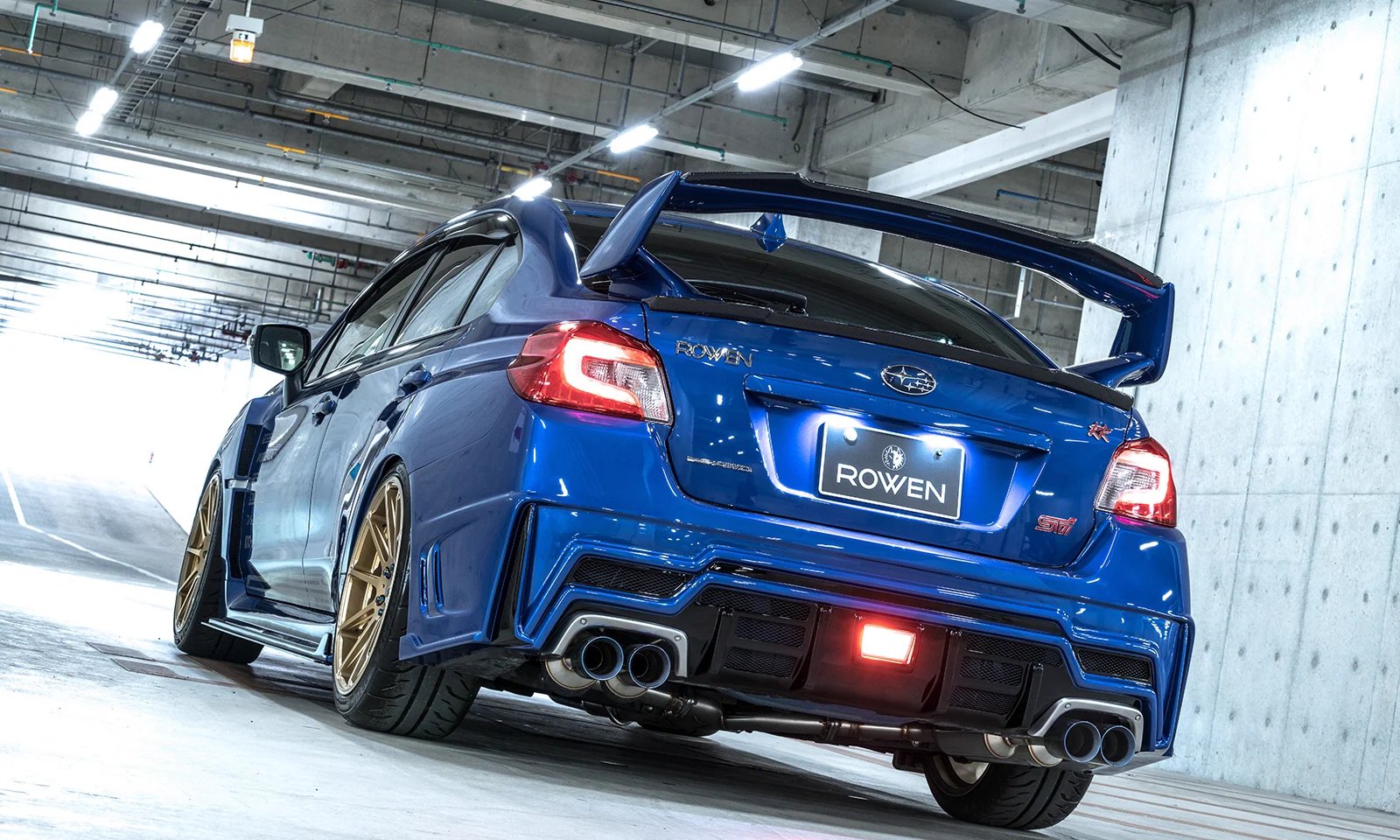 รูปชุดแต่ง ชุดแต่ง Subaru Impreza VAB 2014 2024 Rowen WRX STi 2014 2017 ภาพที่ 7