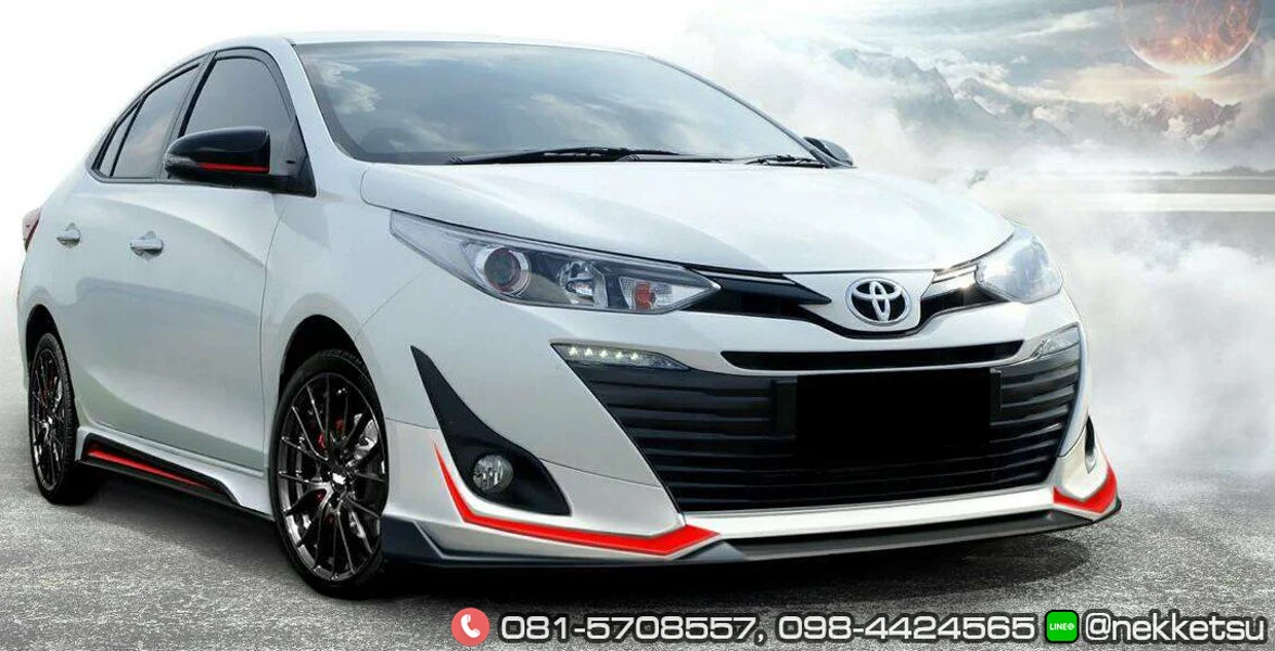 รูปชุดแต่ง ชุดแต่ง TOYOTA Yaris Ativ 17 19 AMT 4 Door ภาพที่ 2