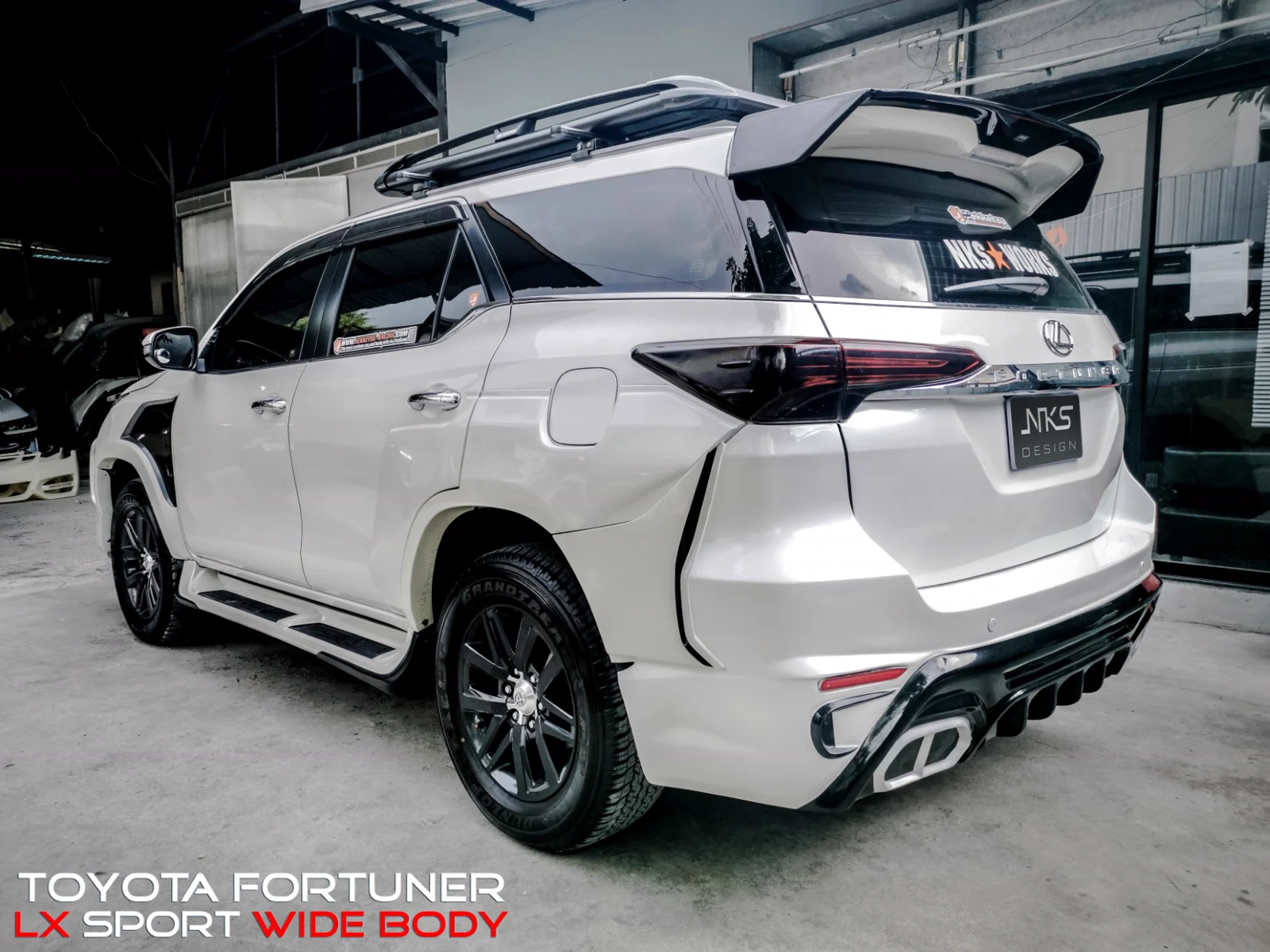รูปชุดแต่ง ชุดแต่ง TOYOTA Fortuner 2015 2019 TM Wide Body ภาพที่ 3