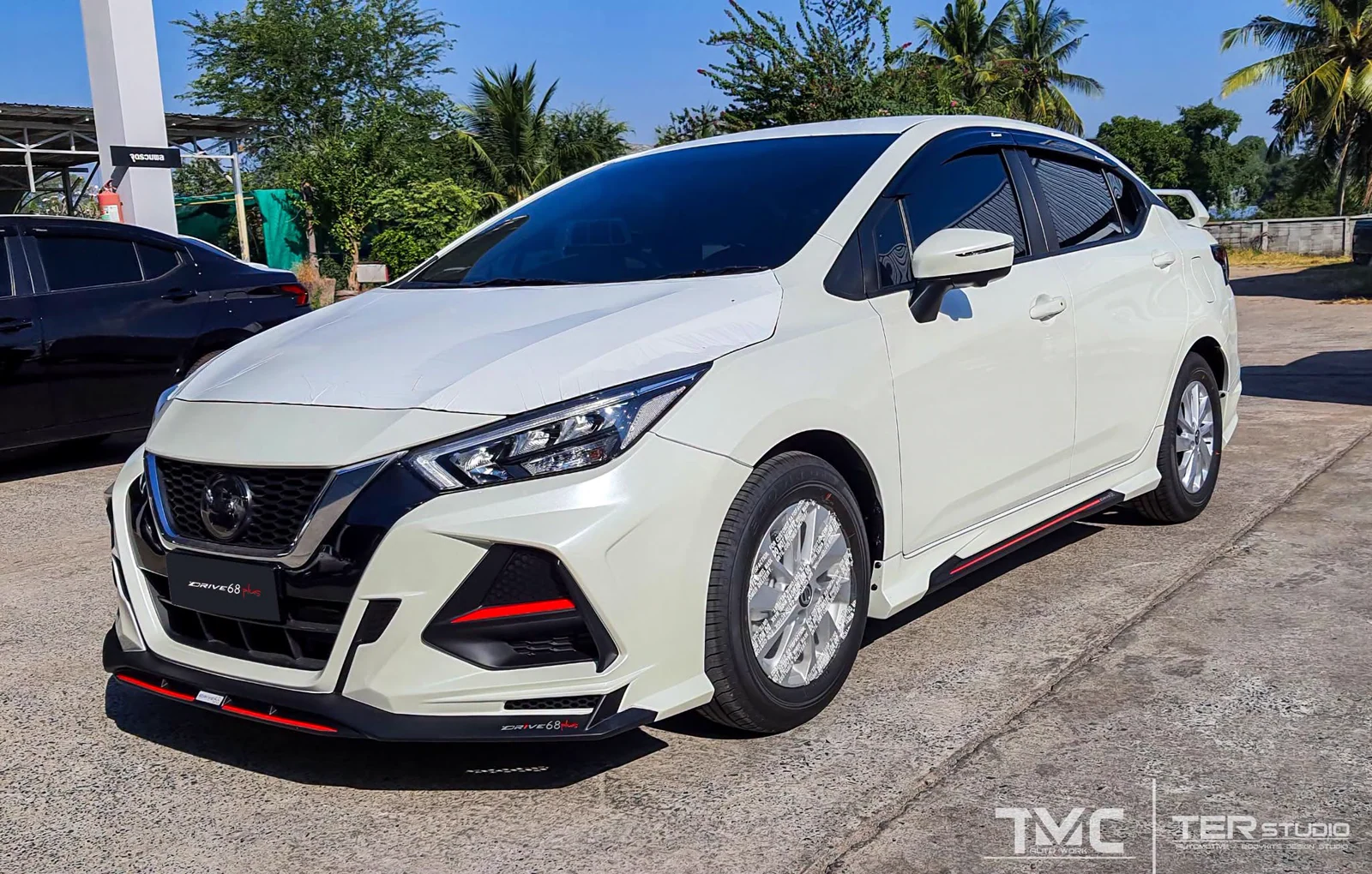รูปชุดแต่ง ชุดแต่ง Nissan Almera 2019 2022 Drive 68 Plus ภาพที่ 6