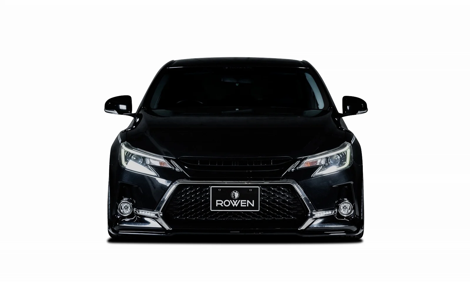 ชุดแต่ง TOYOTA 130 MARK X GR SPORT G's GRX130/133 2017.09~2019.12 2017.09~GR SPORT GRX130/133 2012.08~2016.11 Rowen Japan ภาพ 23