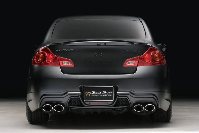 ชุดแต่ง NISSAN SKYLINE WALD Japan สปอร์ตไลน์ แบล็กไบซัน เอดิชัน ภาพ 14