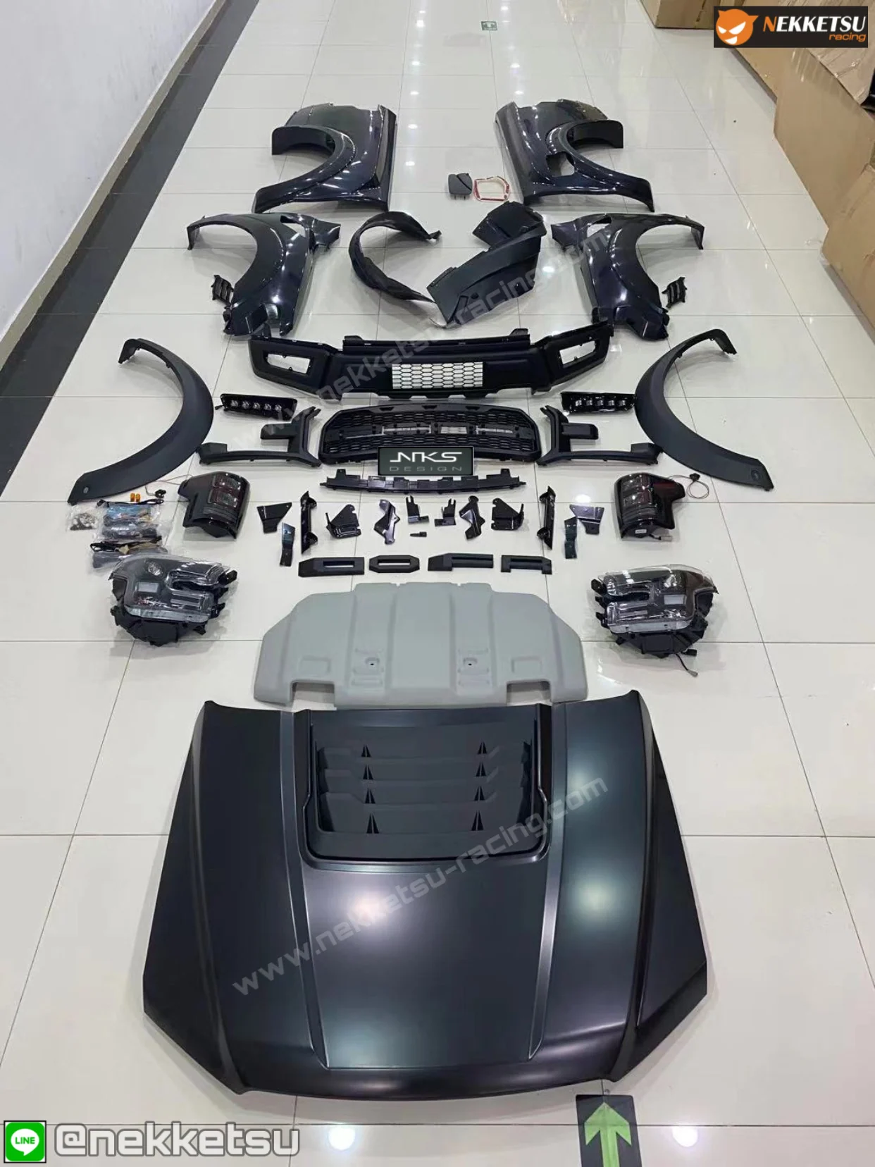 รูปชุดแต่ง ชุดแต่ง Ford Ranger 2016 2019 เป็นหน้า F150 2020 ภาพที่ 6