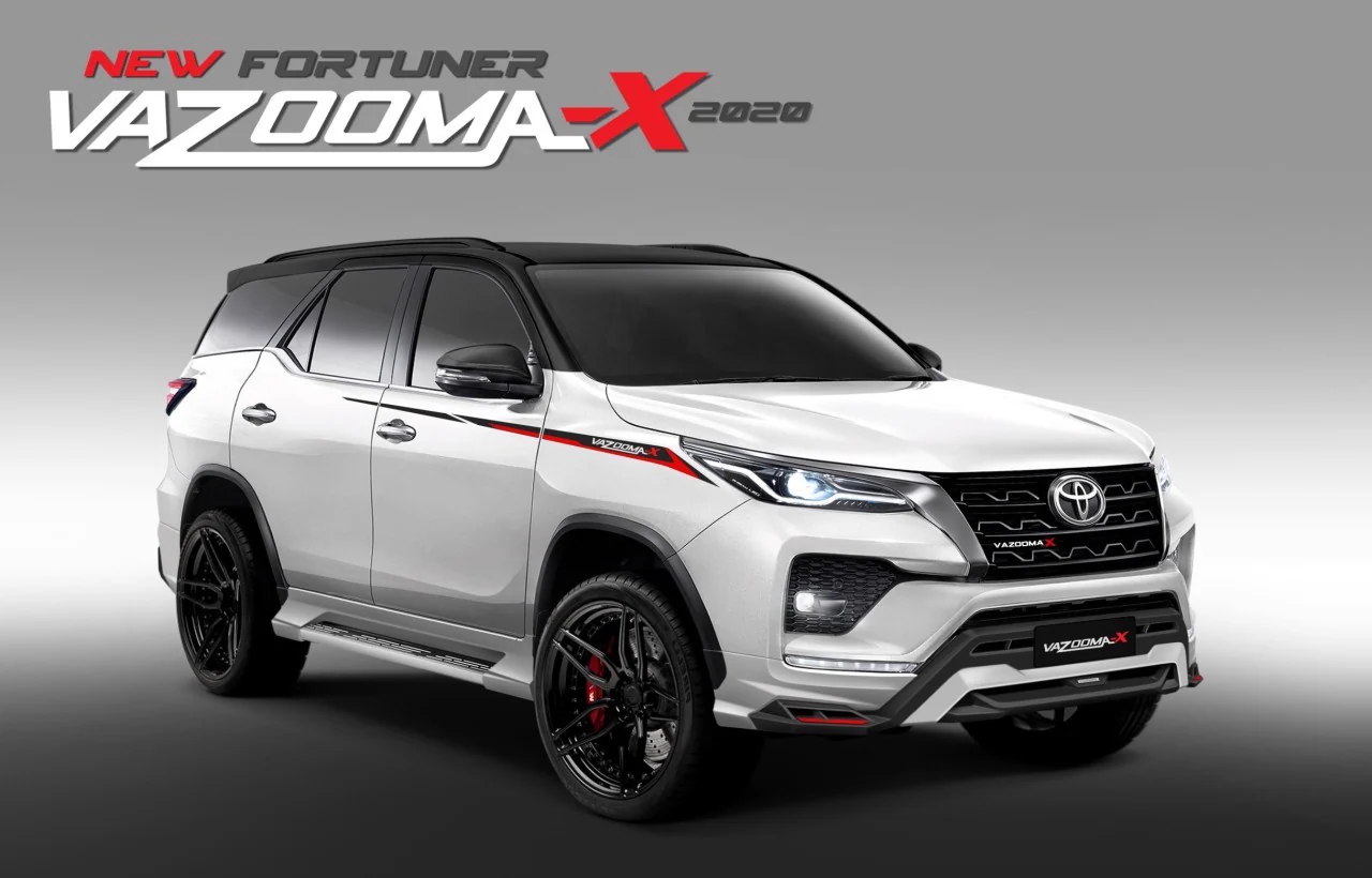 ชุดแต่ง Toyota Fortuner 2020 2024 Drive 68 Vazooma X