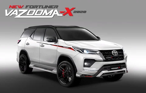 ชุดแต่ง Toyota Fortuner 2020 2024 Drive 68 Vazooma X – ภาพที่ 5