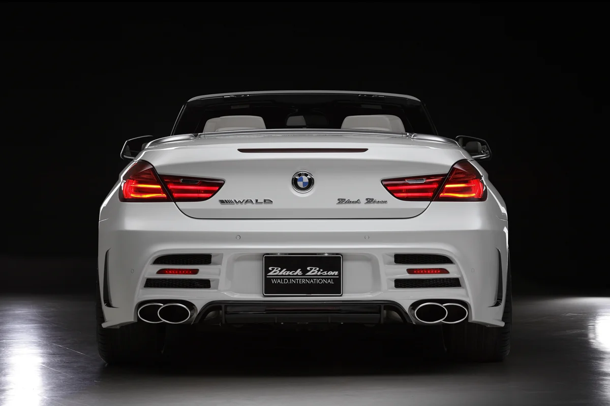 ชุดแต่ง BMW 6 Series COUPE/CABRIOLET WALD Japan สปอร์ตไลน์ แบล็กไบซัน เอดิชัน ภาพ 9