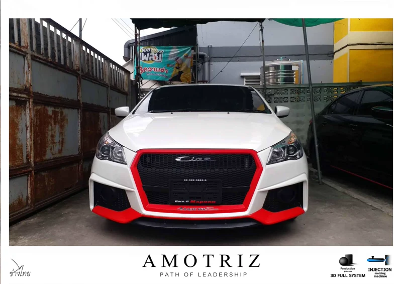 Suzuki Ciaz R8 bodykits by Amotriz - SUZUKI Ciaz Bumper AmotriZ ชุดแต่งรถ ภาพ 26