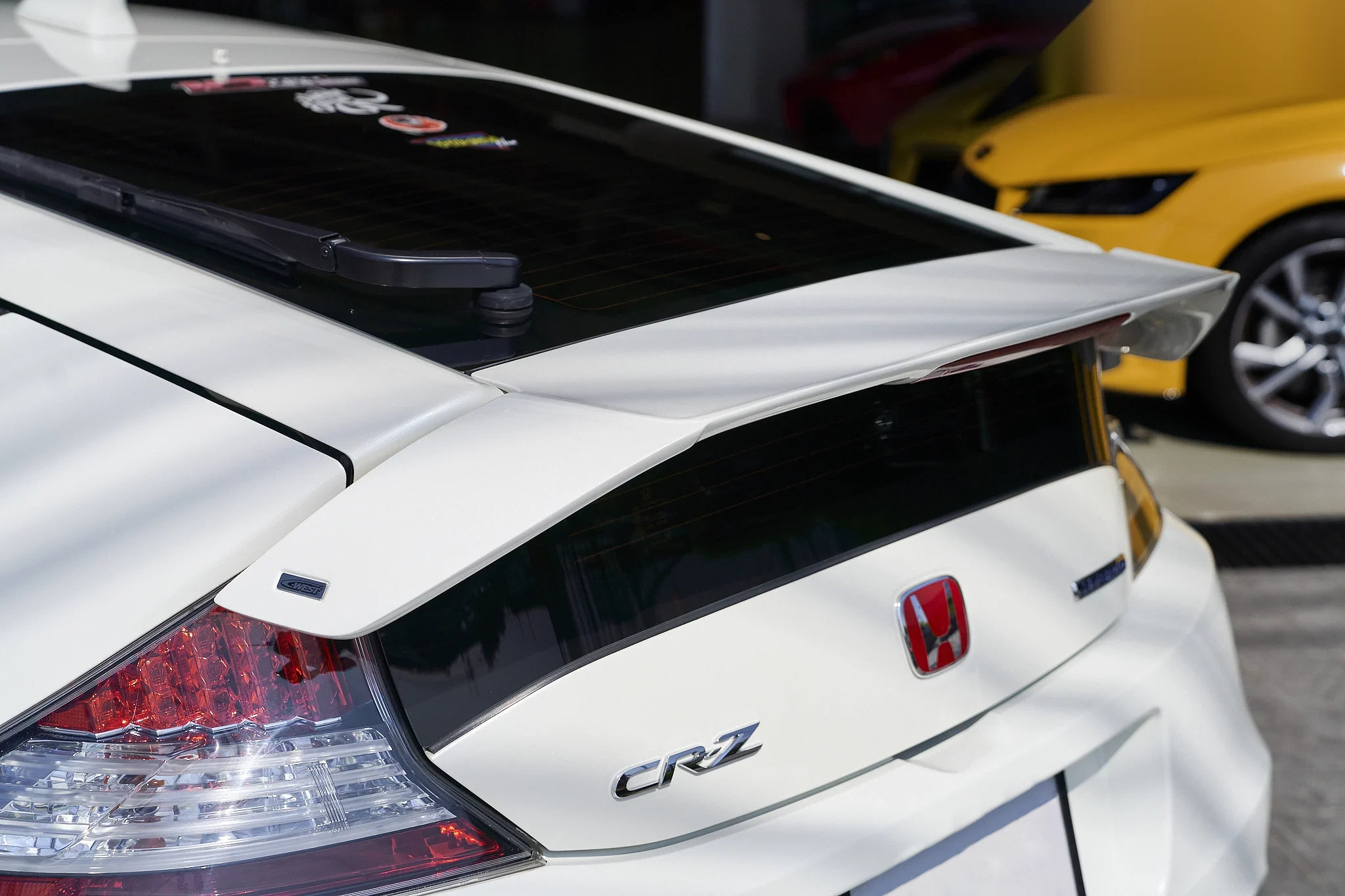 ชุดแต่ง HONDA CR-Z HONDA CRZ x C-West สปอยเลอร์หลัง Prodrive Shop ภาพ 5