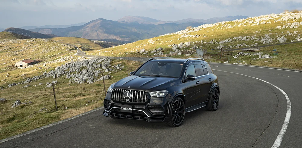 ชุดแต่ง MERCEDES-BENZ GLE-CLASS AMG LINE WALD Japan สปอร์ตไลน์ แบล็กไบซัน เอดิชัน ภาพ 6