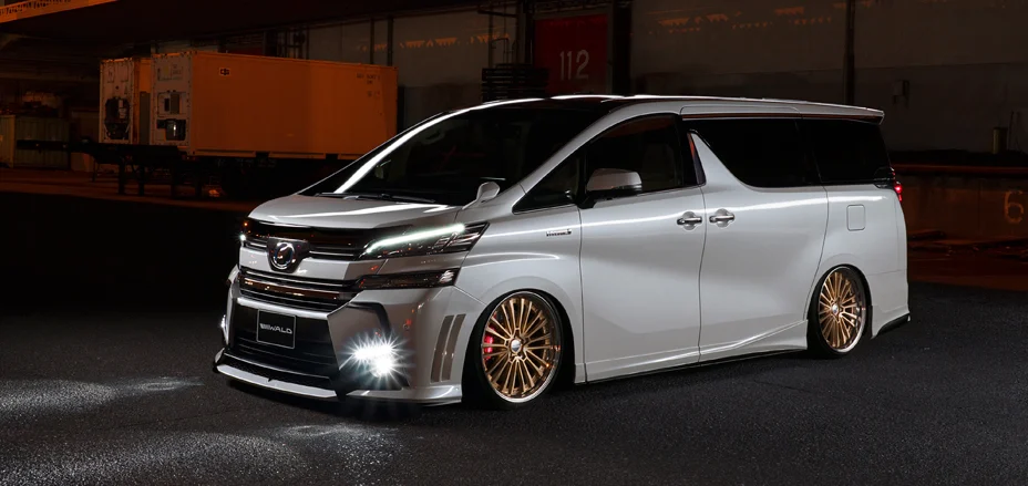 ชุดแต่ง TOYOTA VELLFIRE ALL WALD Japan สปอร์ตไลน์ BUMPER TYPE ภาพ 12