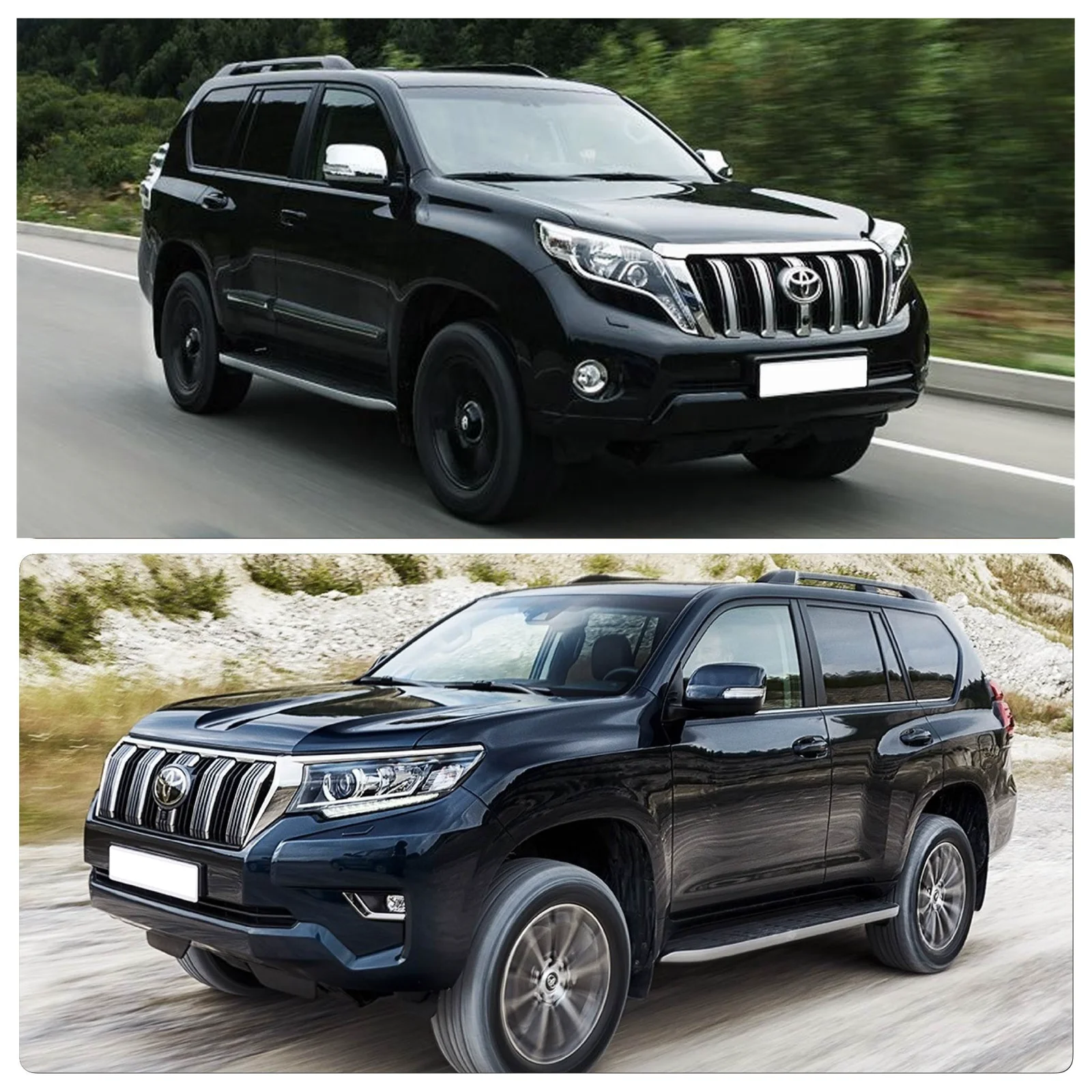 ชุดแต่ง TOYOTA PRADO 2014 2017 เปลี่ยนเป็น 2018