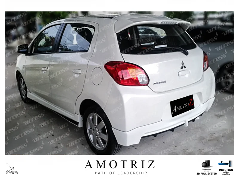 ชุดแต่งมิราจ 2013 Access Body kits - MITSUBISHI ชุดแต่งมิราจ 2013 Access Body kits ชุดแต่งรถ ภาพ 7