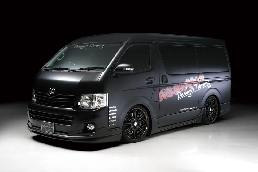 ชุดแต่ง TOYOTA HIACE WIDE WALD Japan เอ็กเซ็กคิวทีฟไลน์ ภาพ 3