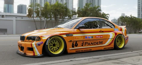 ชุดแต่งไวด์บอดี้ - V1.0 BMW E46 M3 Pandem ภาพสินค้า 1