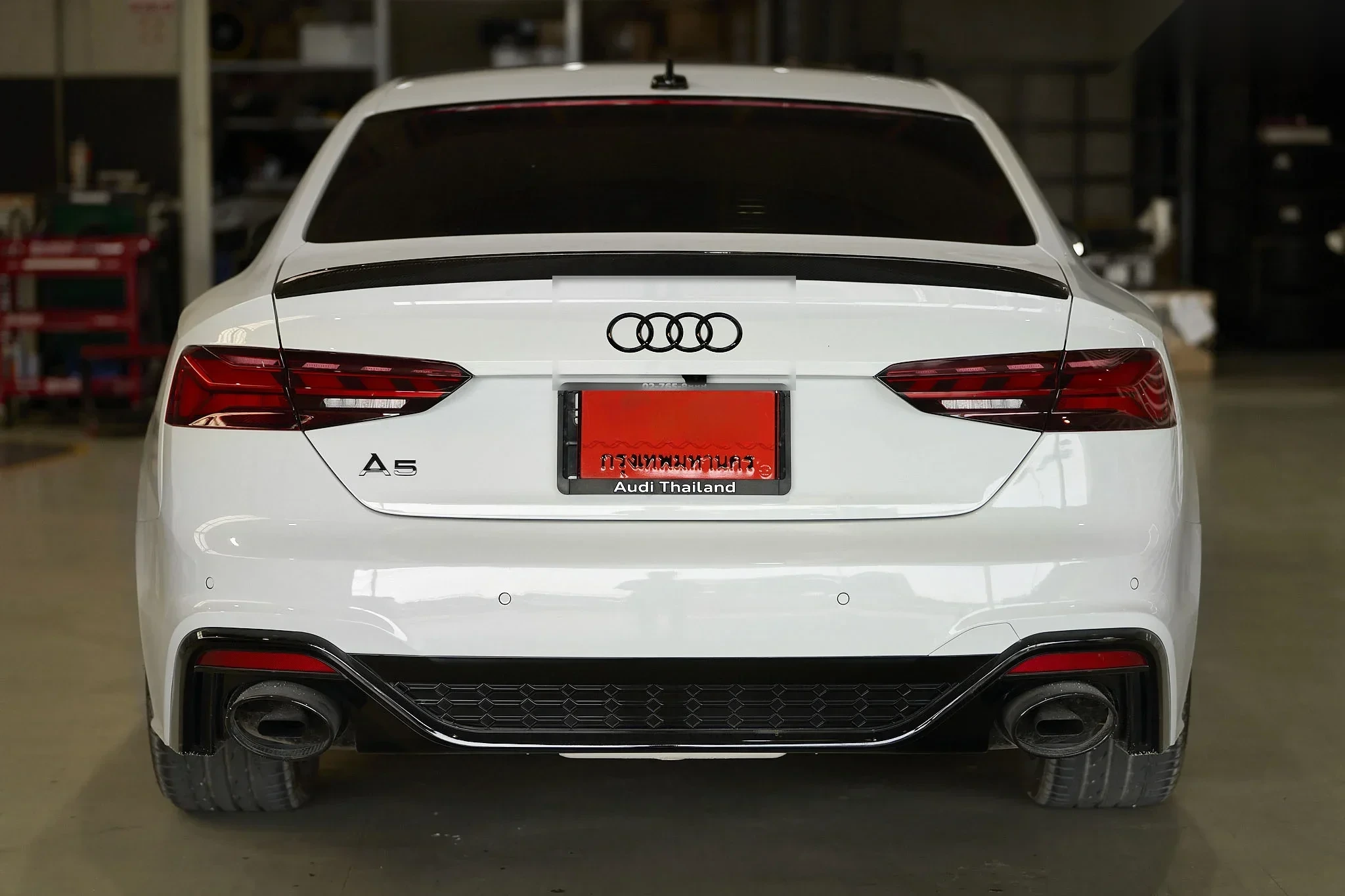 ชุดแต่ง Audi A5 Audi A5 Coupe x คาร์บอน Ducktail สปอยเลอร์ Prodrive Shop ภาพ 4