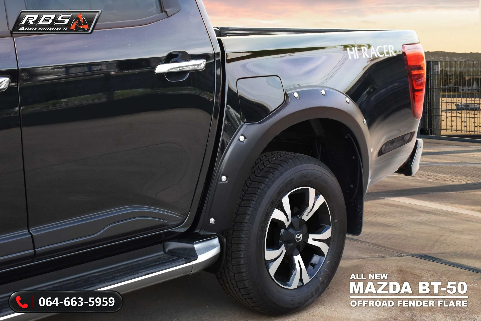 ชุดแต่ง MAZDA BT-50 2021 HI-RACER RBS ภาพ 14
