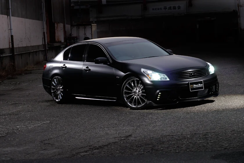 ชุดแต่ง NISSAN SKYLINE WALD Japan สปอร์ตไลน์ แบล็กไบซัน เอดิชัน ภาพ 21