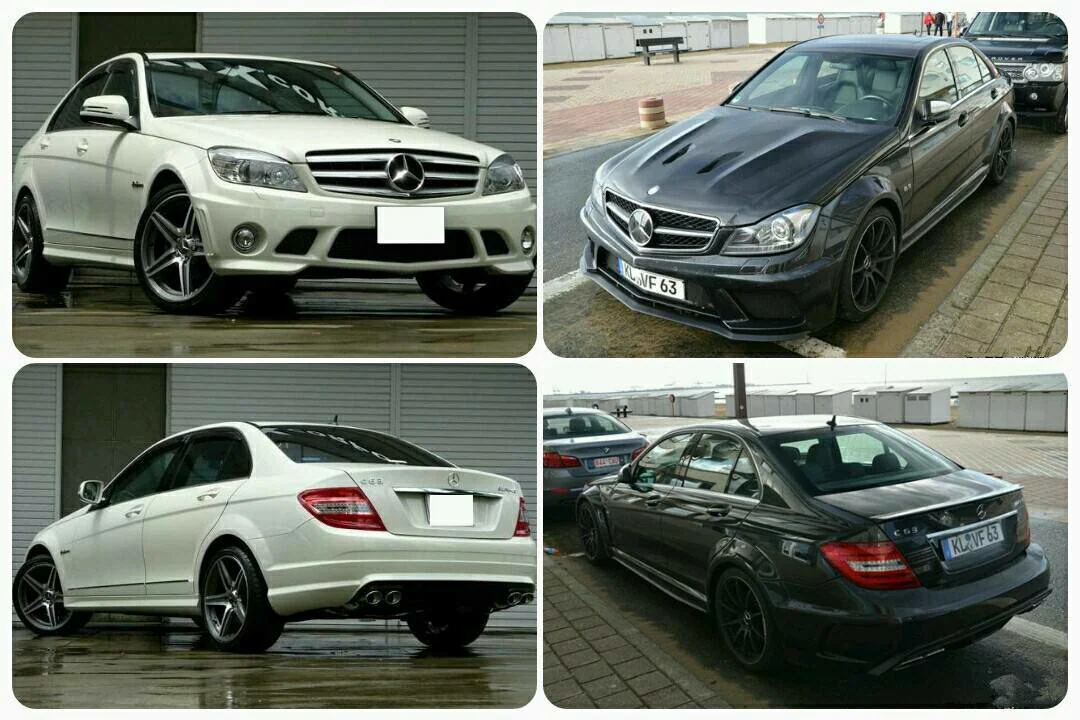 รูปชุดแต่ง ชุดแต่ง Mercedes-Benz C Class W204 2010 2014 แปลงเก่าเป็น face lift ภาพที่ 4