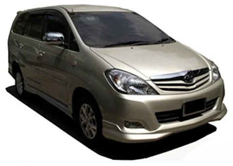 ชุดแต่ง INNOVA 2009 ภาพรถเต็มคันมุมหน้าจากต้นทาง S-Sporty
