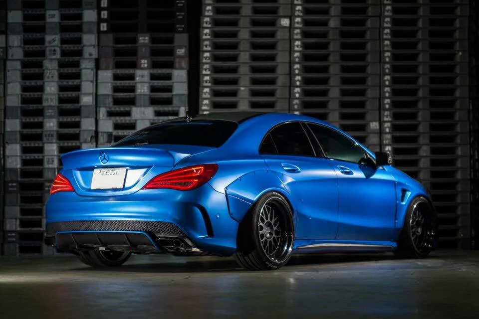 รูปชุดแต่ง ชุดแต่ง Mercedes-Benz CLA Over Fender ภาพที่ 3