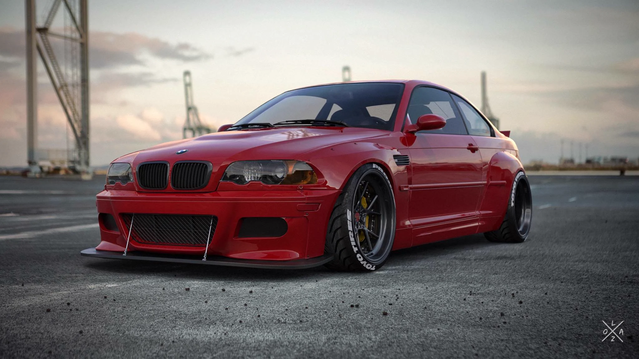 ชุดแต่ง BMW Series3 E46 1998 2005 Rocket ไฟตก