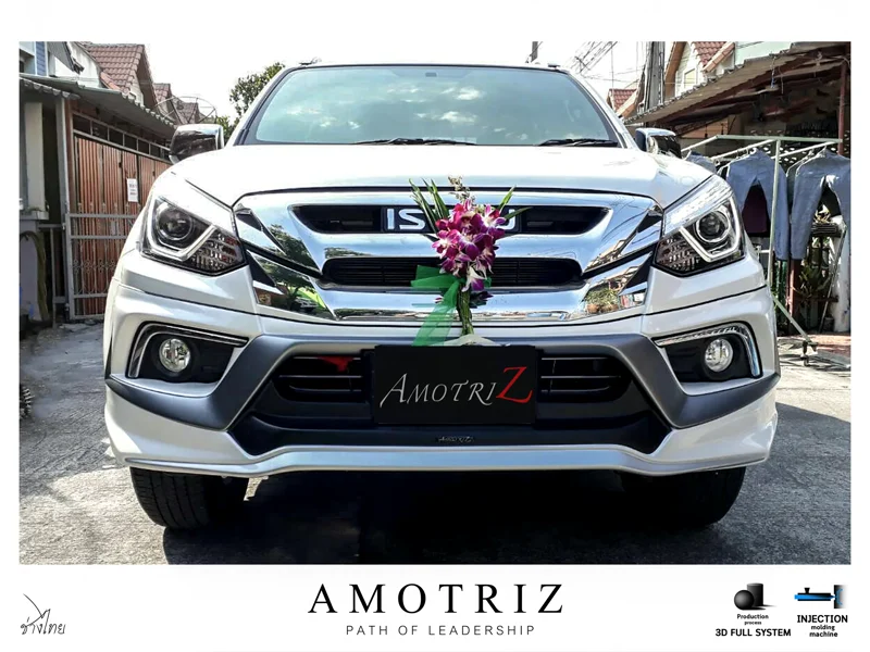 ชุดแต่ง Mu X 2017 AmotriZ Body Kits ท่อคู่ - ISUZU Mu X 2017 AmotriZ Body Kits ท่อคู่ ชุดแต่งรถ ภาพ 8