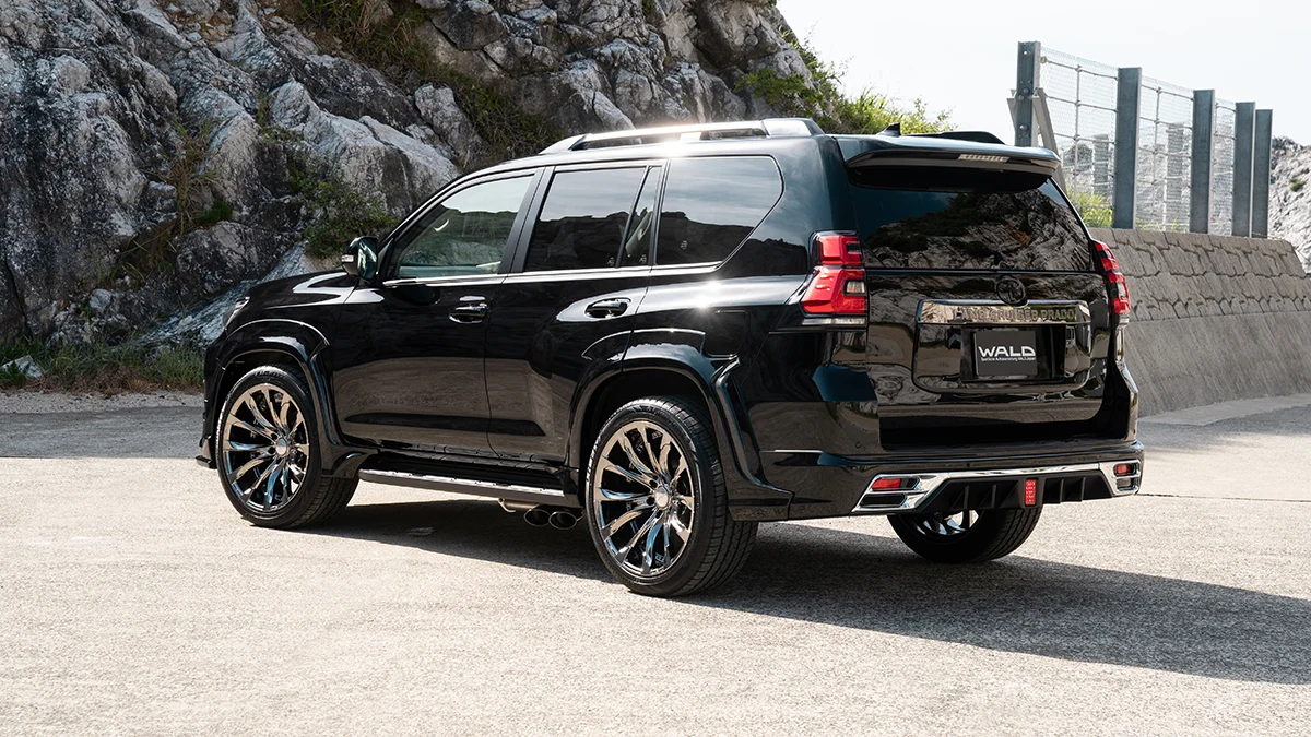 รูปชุดแต่ง ชุดแต่ง TOYOTA PRADO 2018 WALD Black Edition ภาพที่ 12