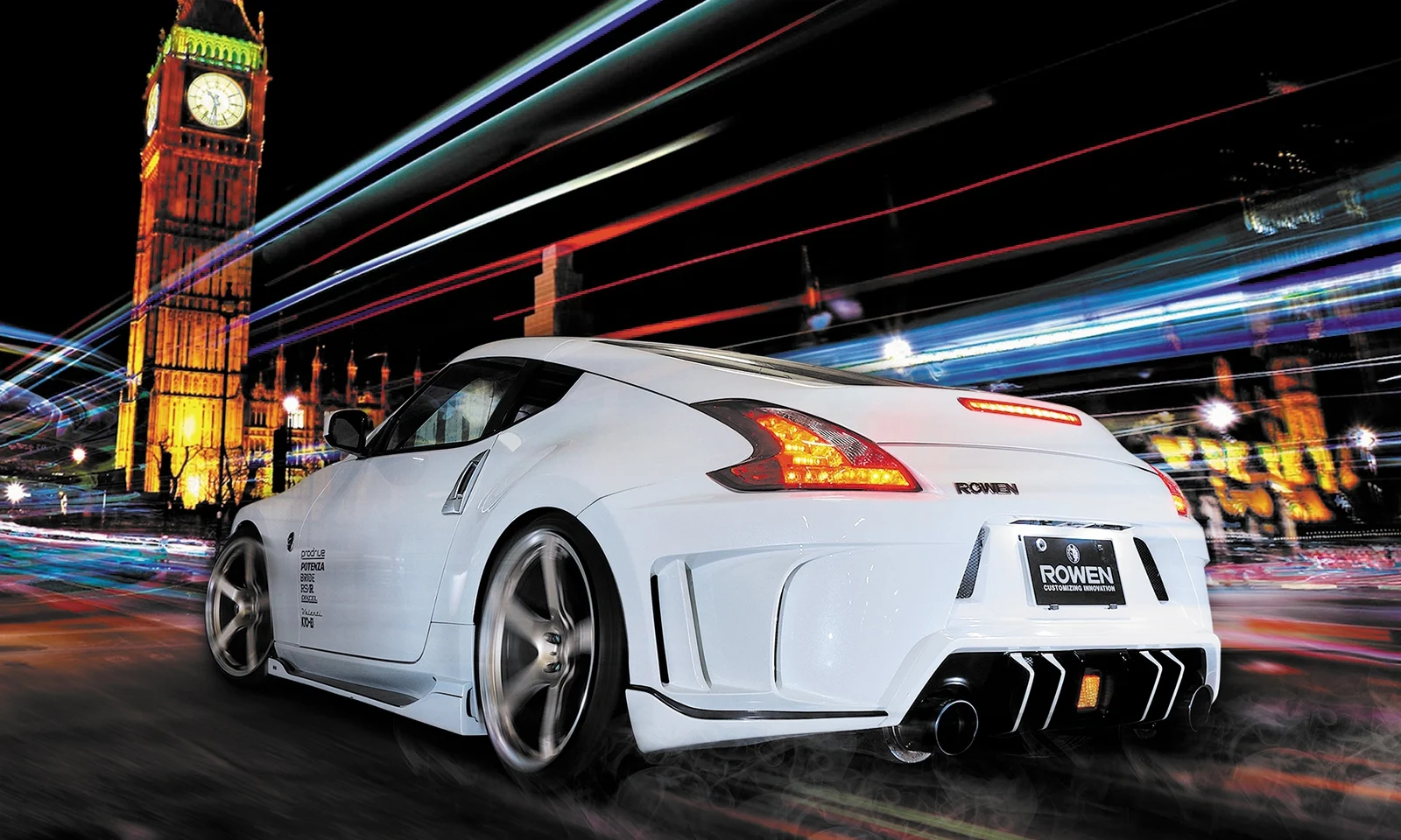 ชุดแต่ง NISSAN FAIRLADY Z Z34 2008.12~Rowen Japan ภาพ 3