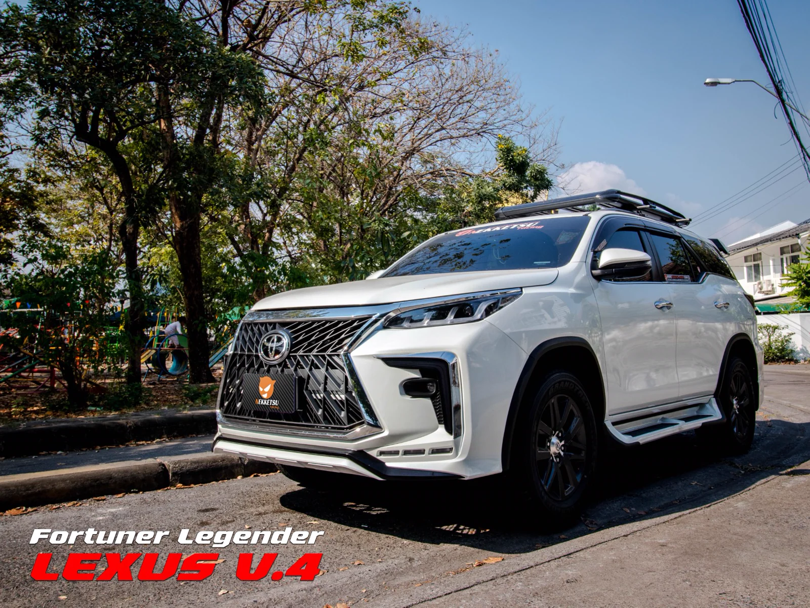 รูปชุดแต่ง ชุดแต่ง Toyota Fortuner 2020 2024 Lexus V.3 ภาพที่ 12