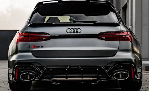 ดิฟฟิวเซอร์หลัง PD6RS Prior Design AUDI RS6 C8 ภาพสินค้า 1