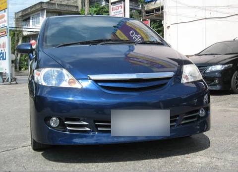 ชุดแต่ง Honda City ZX 2005–2007 ทรง Mode Parfume มุมหน้าเฉียง
