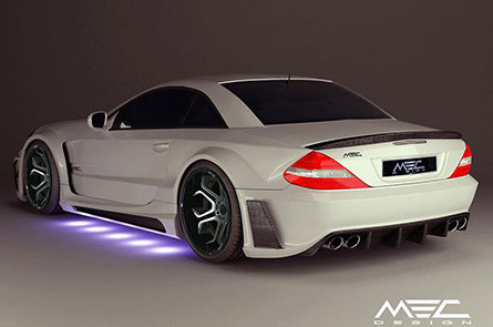 ชุดแต่ง Benz SL R230 ทรง MEC Design Widebody – ภาพที่ 12