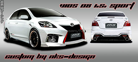 ชุดแต่ง Vios 07-12 ทรง iS Sport – ภาพที่ 2