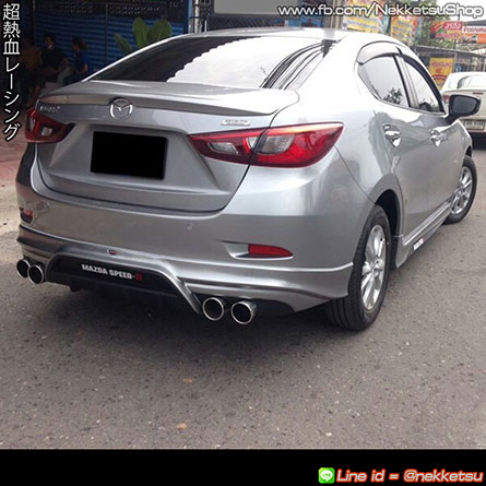 สเกิร์ตรถ Mazda2 15-18 ทรง Mazdaspeed 2 – ภาพที่ 5
