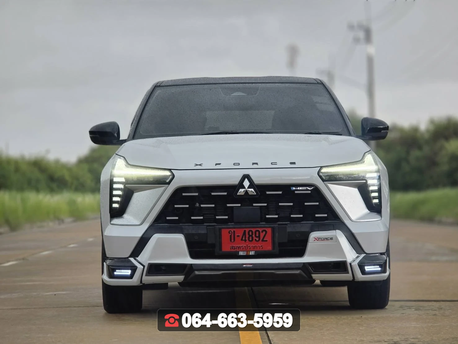 ชุดแต่ง MITSUBISHI Xforce หน้า V.2 RiderM