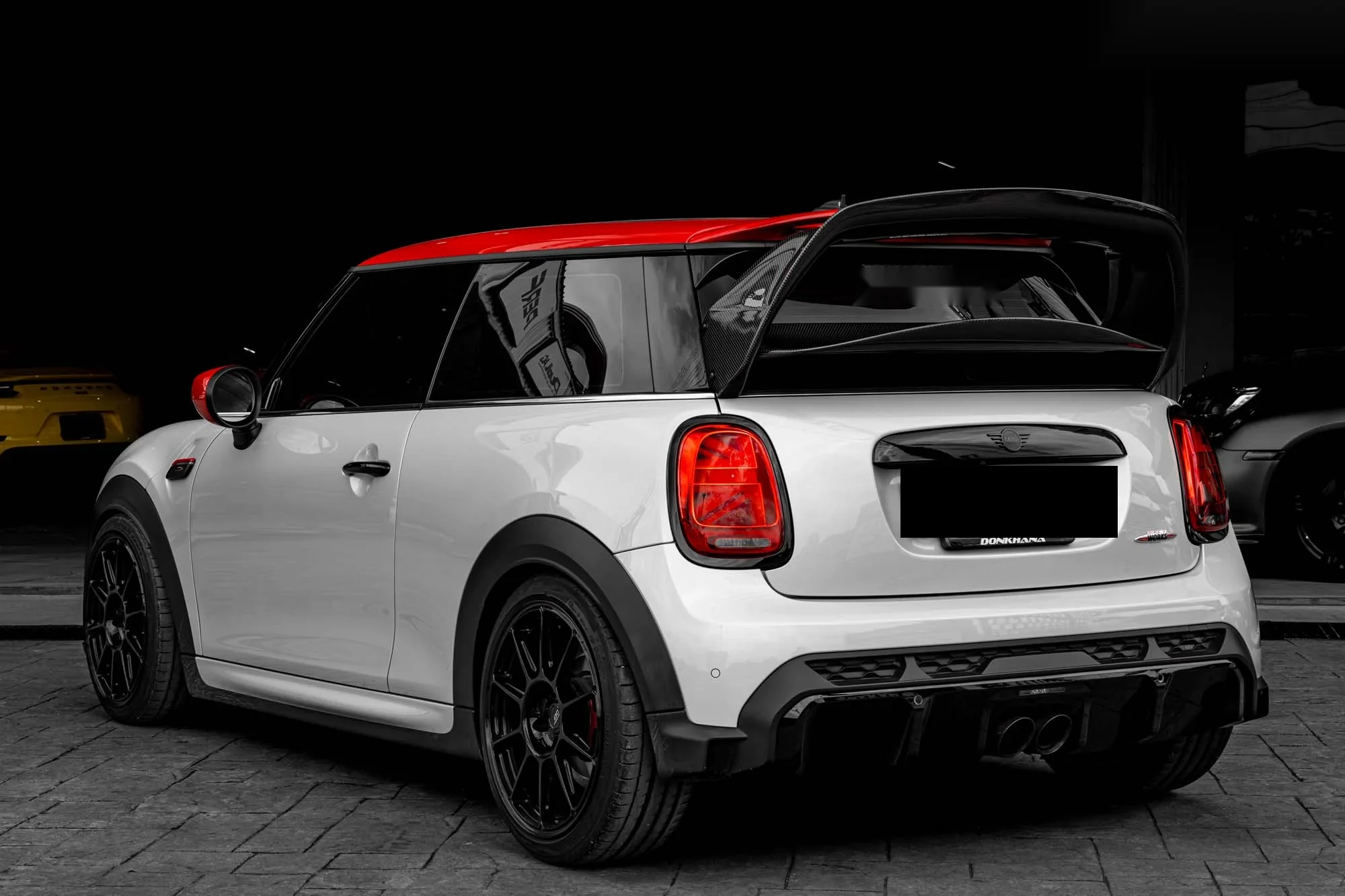 ชุดแต่ง MINI HATCHBACK 3 DOOR Mini Cooper-S F56 x DuelL คาร์บอน Rally Wing Prodrive Shop