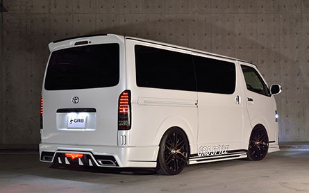 ชุดแต่งรอบคัน Hiace 2013 ROWEN (JAPAN) ลิ้นต่อ – ภาพที่ 7
